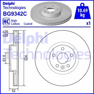 Brake Disc (BG9342C)