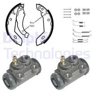Brake Shoe Set (KP834)
