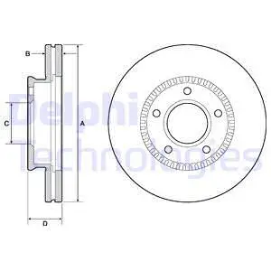 Brake Disc (BG4663C)