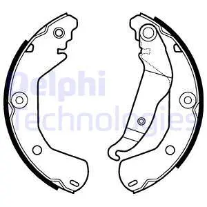 Brake Shoe Set (LS2112)