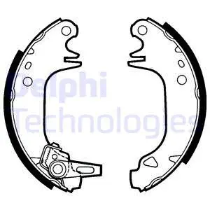 Brake Shoe Set (LS1382)
