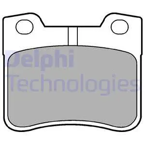 Brake Pad Set, disc brake (LP1051)