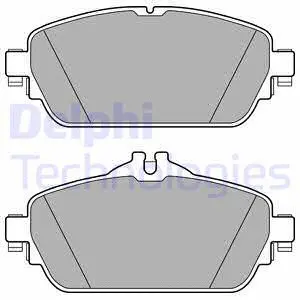 Brake Pad Set, disc brake (LP2764)