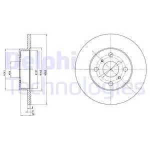 Brake Disc (BG2256)