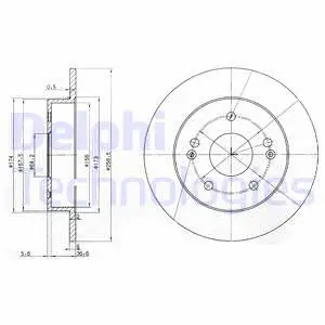 Brake Disc (BG3906)