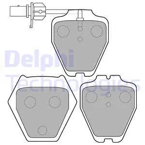 Brake Pad Set, disc brake (LP1703)