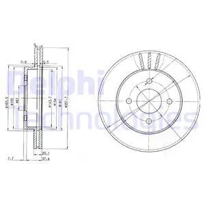 Brake Disc (BG3932)
