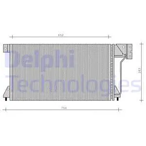 Condenser, air conditioning (TSP0225025)