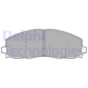 Brake Pad Set, disc brake (LP2694)