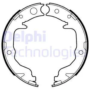 Brake Shoe Set, parking brake (LS2026)
