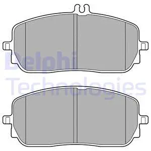 Brake Pad Set, disc brake (LP3437)