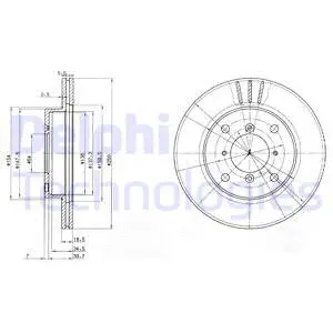 Brake Disc (BG2583)