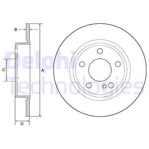 Brake Disc (BG4555C)