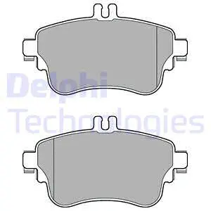 Brake Pad Set, disc brake (LP2442)