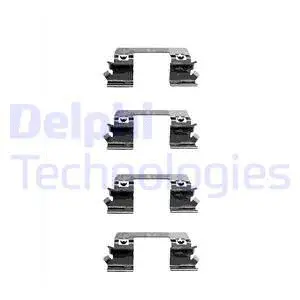 Accessory Kit, disc brake pad (LX0336)