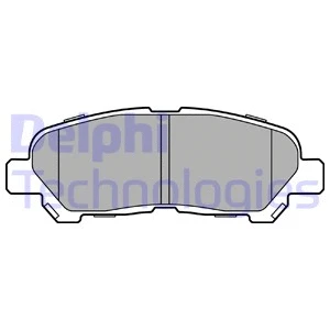 Brake Pad Set, disc brake (LP3440)