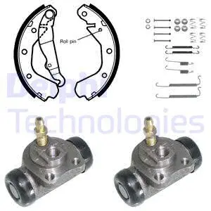 Brake Shoe Set (KP749)