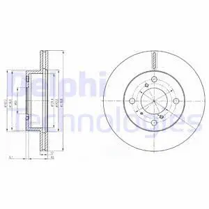 Brake Disc (BG3499)