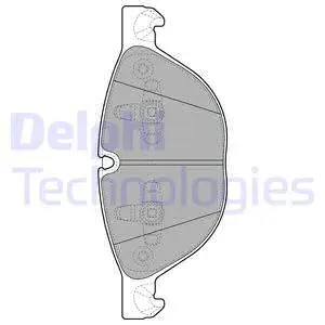 Brake Pad Set, disc brake (LP2091)