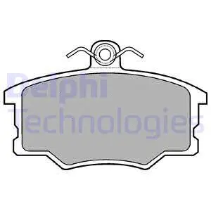 Brake Pad Set, disc brake (LP453)