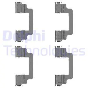 Accessory Kit, disc brake pad (LX0505)