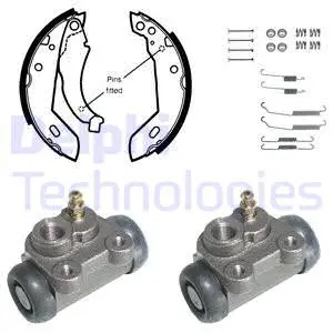 Brake Shoe Set (KP826)