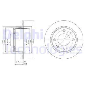Brake Disc (BG2220)