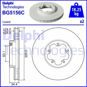 Brake Disc (BG5156C)