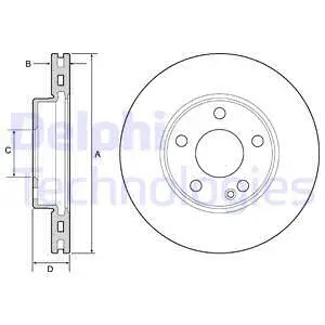 Brake Disc (BG4554)