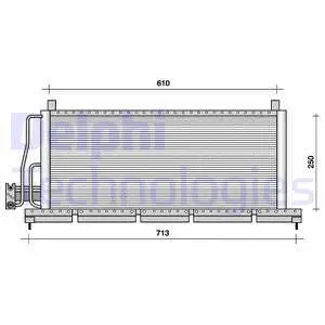 Condenser, air conditioning (TSP0225046)