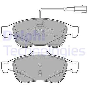 Brake Pad Set, disc brake (LP2220)