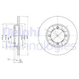Brake Disc (BG2324)