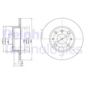 Brake Disc (BG2535)
