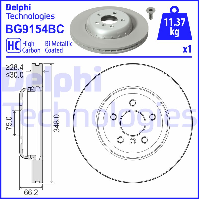 Brake Disc (BG9154BC)