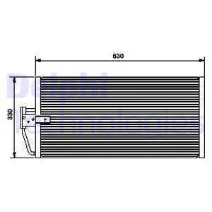 Condenser, air conditioning (TSP0225409)