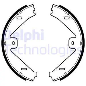 Brake Shoe Set, parking brake (LS2036)