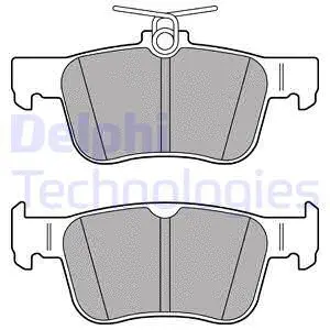 Brake Pad Set, disc brake (LP3391)