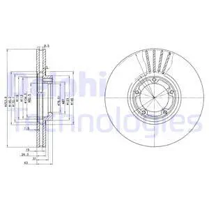 Brake Disc (BG3365)