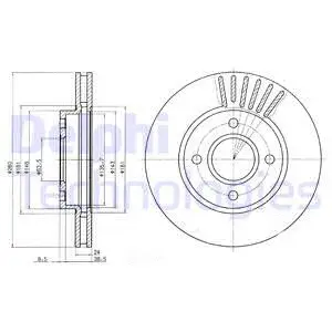 Brake Disc (BG2699)