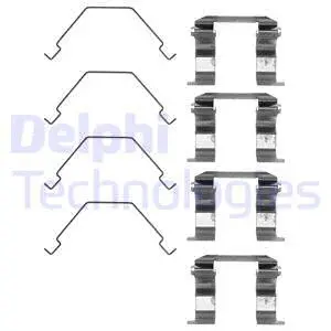 Accessory Kit, disc brake pad (LX0159)