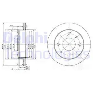 Brake Disc (BG3618)