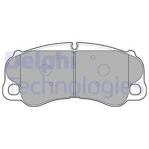 Brake Pad Set, disc brake (LP3233)