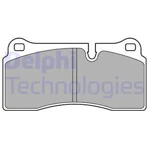Brake Pad Set, disc brake (LP2448)