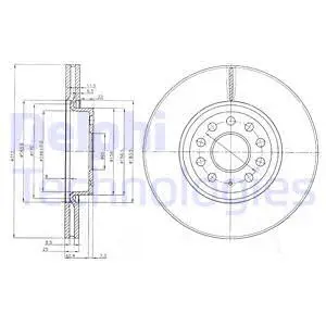 Brake Disc (BG3953)