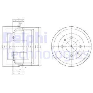 Brake Drum (BF519)