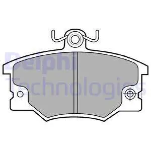 Brake Pad Set, disc brake (LP275)