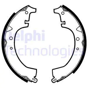 Brake Shoe Set (LS1353)