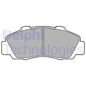 Brake Pad Set, disc brake (LP872)