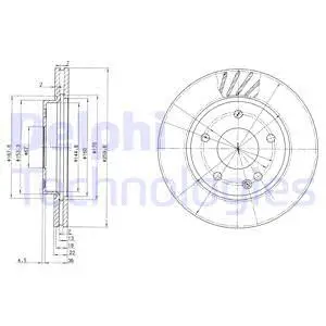 Brake Disc (BG3395)