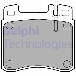 Brake Pad Set, disc brake (LP840)